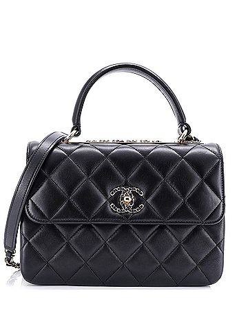 Chanel Trendy CC Top Handle Bag Quilted Lambskin Small (view 1)
