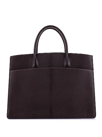 Hermès White Bus Bag Leather 39 (view 1)