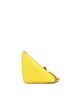 Prada 100% Leather Yellow Triangle Logo Zip Crossbody Bag Saffiano Leather Small One size - photo 4