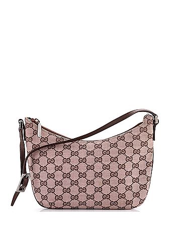 Gucci Vintage Pochette Shoulder Bag GG Canvas Small (view 1)