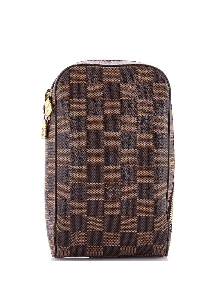 Louis Vuitton 100% Coatead Canvas Brown Geronimos Waist Bag Damier One size - photo 1