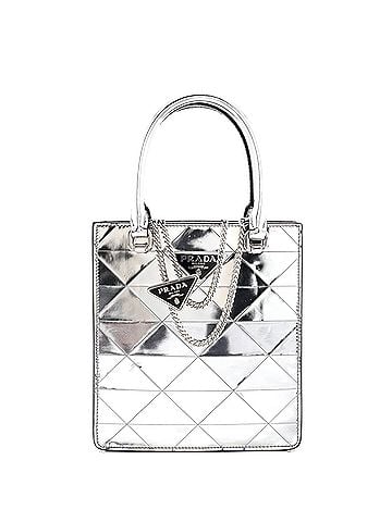 Prada Triangle Tote Spazzolato Leather Mini (view 1)