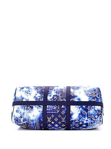 Louis Vuitton Keepall Bandouliere Bag Limited Edition Monogram Bandana Leather 50 (view 2)
