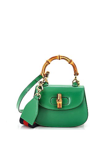 Gucci Bamboo 1947 Top Handle Bag Leather Mini (view 1)