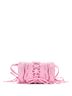 Balenciaga Pink SneakerHead Phone Crossbody Bag Mesh and Faux Leather One size - photo 1