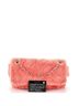 Chanel 100% Textile Pink CC Chain Flap Bag Quilted Terry Cloth Medium One size - photo 3