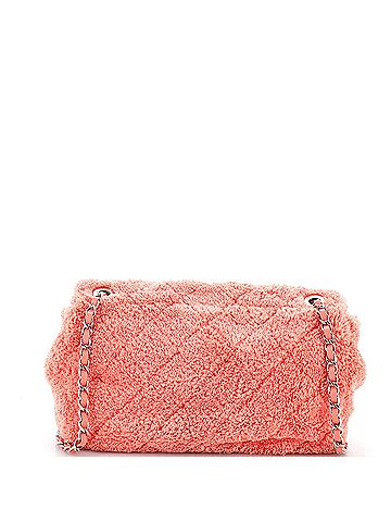 Chanel CC Chain Flap Bag Quilted Terry Cloth Medium (view 2)