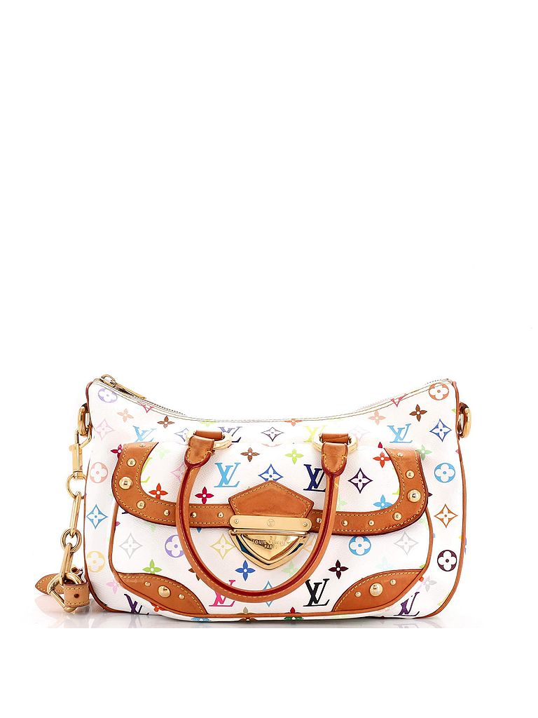 Louis Vuitton 100% Coatead Canvas White Rita Handbag Monogram Multicolor One size - photo 1
