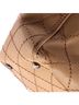 Chanel 100% Leather Tan CC Pocket Tote Quilted Calfskin Large One size - photo 6