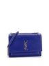 Saint Laurent 100% Leather Blue Sunset Crossbody Bag Leather Medium One size - photo 3
