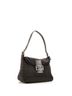 Fendi 100% Canvas Plain Black Flap Shoulder Bag Zucchino Canvas Small One size - photo 3