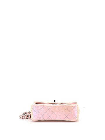 Chanel Classic Single Flap Bag Quilted Iridescent Lambskin Mini (view 2)