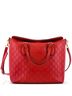 Gucci 100% Leather Red Signature Fold Over Tote Guccissima Leather Medium One size - photo 1