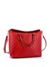 Gucci 100% Leather Red Signature Fold Over Tote Guccissima Leather Medium One size - photo 3