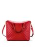 Gucci 100% Leather Red Signature Fold Over Tote Guccissima Leather Medium One size - photo 4