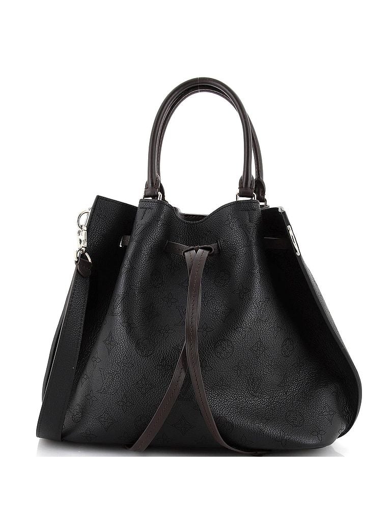 Louis Vuitton 100% Leather Black Girolata Handbag Mahina Leather One size - photo 1