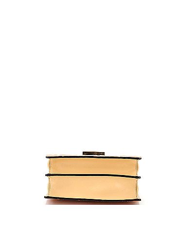 Fendi Kan U Shoulder Bag Zucca Embossed Leather Small (view 2)