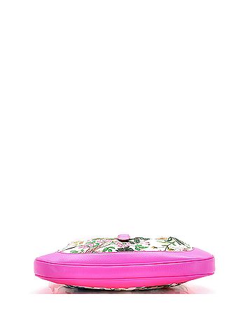 Gucci Jackie Hobo Flora Canvas with Leather Medium (view 2)