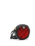 Gucci 100% Velvet Red Black Ophidia Round Shoulder Bag GG Velvet Mini One size - photo 3