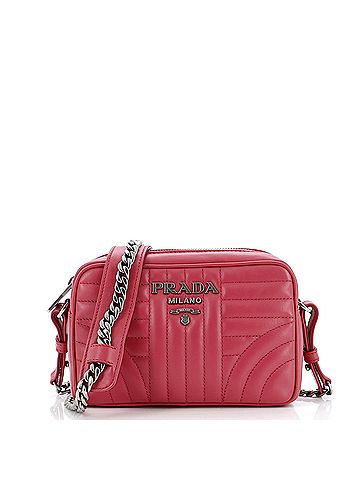 Prada Camera Bag Diagramme Quilted Leather Mini (view 1)