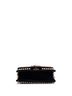 Gucci 100% Velvet Black Broadway Pearly Bee Shoulder Bag Crystal Embellished Velvet Mini One size - photo 2
