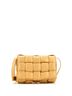 Bottega Veneta 100% Leather Brown Tan Cassette Crossbody Bag Padded Maxi Intrecciato Leather Small One size - photo 1
