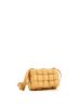 Bottega Veneta 100% Leather Brown Tan Cassette Crossbody Bag Padded Maxi Intrecciato Leather Small One size - photo 3