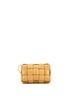 Bottega Veneta 100% Leather Brown Tan Cassette Crossbody Bag Padded Maxi Intrecciato Leather Small One size - photo 4