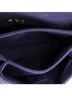 Chanel 100% Wool Blue Trendy CC Top Handle Bag Chevron Jersey Small One size - photo 6