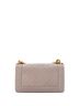 Chanel 100% Leather Gray Boy Flap Bag Quilted Caviar Old Medium One size - photo 2