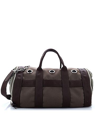 Hermès Carrying Dog Bag Canvas (view 1)