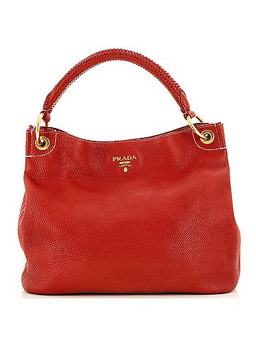 Prada Rolled Hobo Vitello Daino Large (view 1)