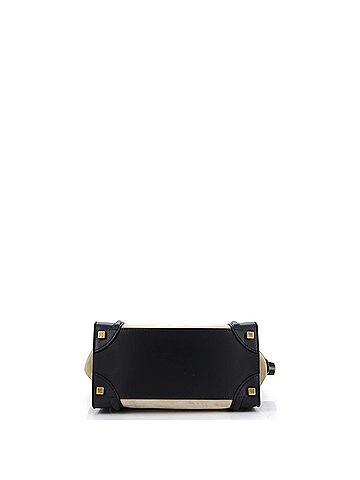 Céline Tricolor Luggage Bag Leather Micro (view 2)