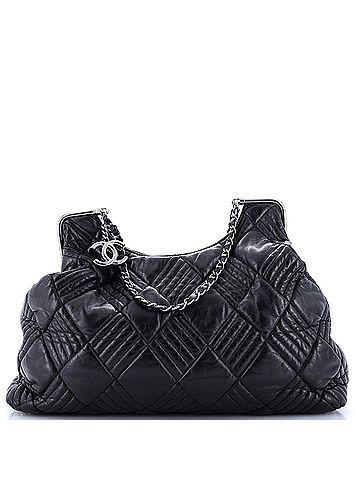 Chanel In and Out Tote Quilted Lambskin (view 1)