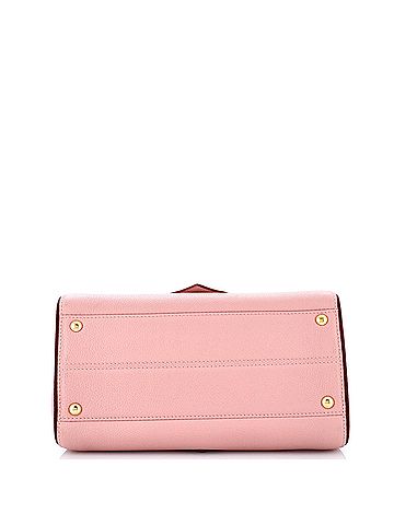 Louis Vuitton Double V Handbag Calfskin with Monogram Canvas (view 2)