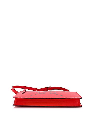 Gucci Zip Messenger Bag GucciGhost Leather Large (view 2)