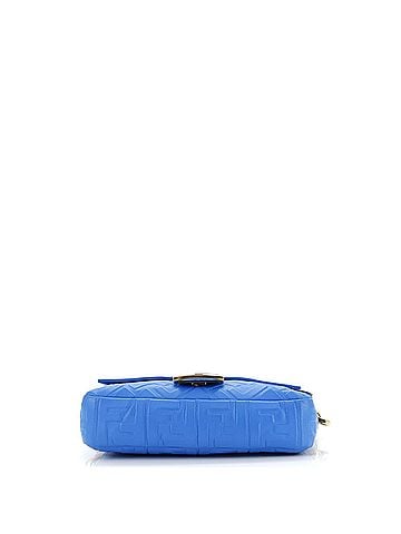 Fendi Baguette NM Bag Zucca Embossed Leather Medium (view 2)