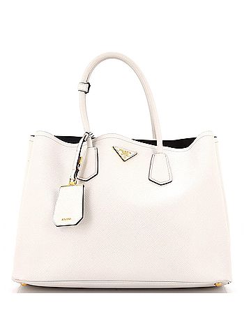 Prada Cuir Double Tote Saffiano Leather Large (view 1)