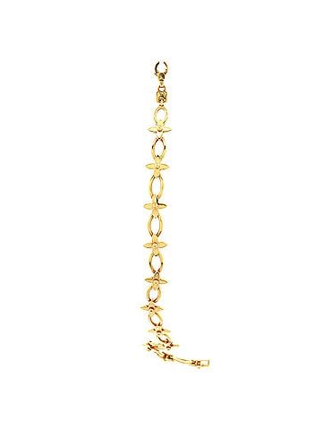 Louis Vuitton Idylle Blossom Link Bracelet 18K Yellow Gold (view 2)