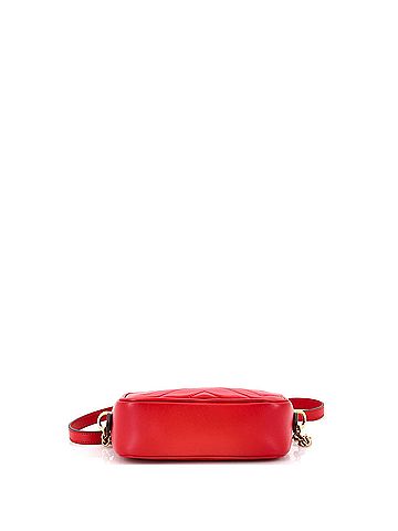 Gucci GG Marmont Shoulder Bag Matelasse Leather Mini (view 2)