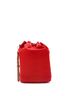Prada 100% Nylon Red Drawstring Wristlet Bucket Bag Tessuto Small One size - photo 4