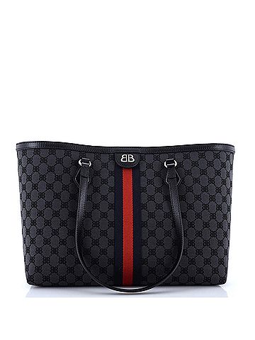 Balenciaga x Gucci The Hacker Project Tote BB Canvas Medium (view 1)