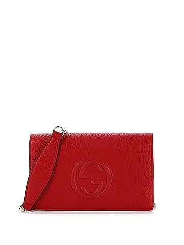 Gucci Soho Wallet on Chain Leather (view 1)