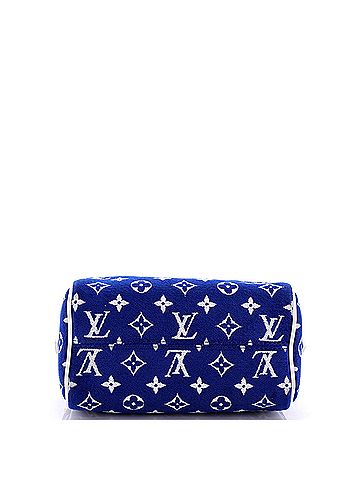 Louis Vuitton Speedy Bandouliere Bag LV Match Monogram Jacquard Velvet 20 (view 2)