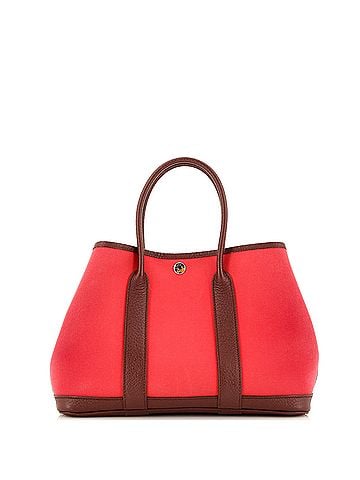 Hermès Garden Party Tote Toile and Leather 30 (view 1)