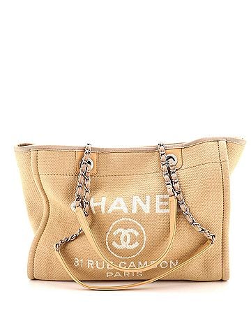 Chanel Deauville Tote Canvas Small (view 1)