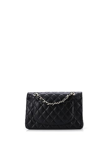 Chanel Classic Double Flap Bag Quilted Caviar Small (view 2)