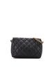 Chanel 100% Leather Black Chain Melody Flap Bag Quilted Caviar Medium One size - photo 4