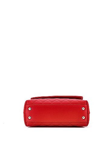 Chanel Coco Top Handle Bag Quilted Caviar Mini (view 2)