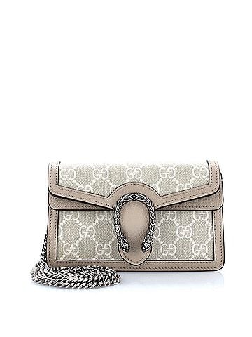Gucci Dionysus Bag GG Coated Canvas with Leather Super Mini (view 1)